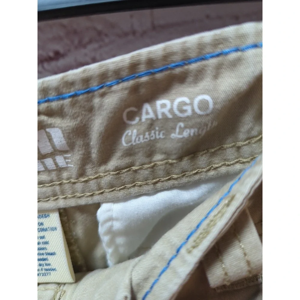 Urban Pipeline men's 29 Khaki cargo shorts tan cotton‎ classic length